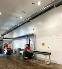 Ductwork for dust collection and HVAC system
